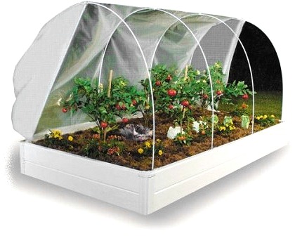 Raised Garden Bed Greenhouse