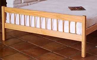 The Brighton Platform Bed Optional Footboard