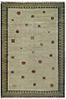 Starfield Sage Authentic Fair Trade Tibetan Wool Rug